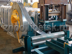 Неприводной консольный размотчик